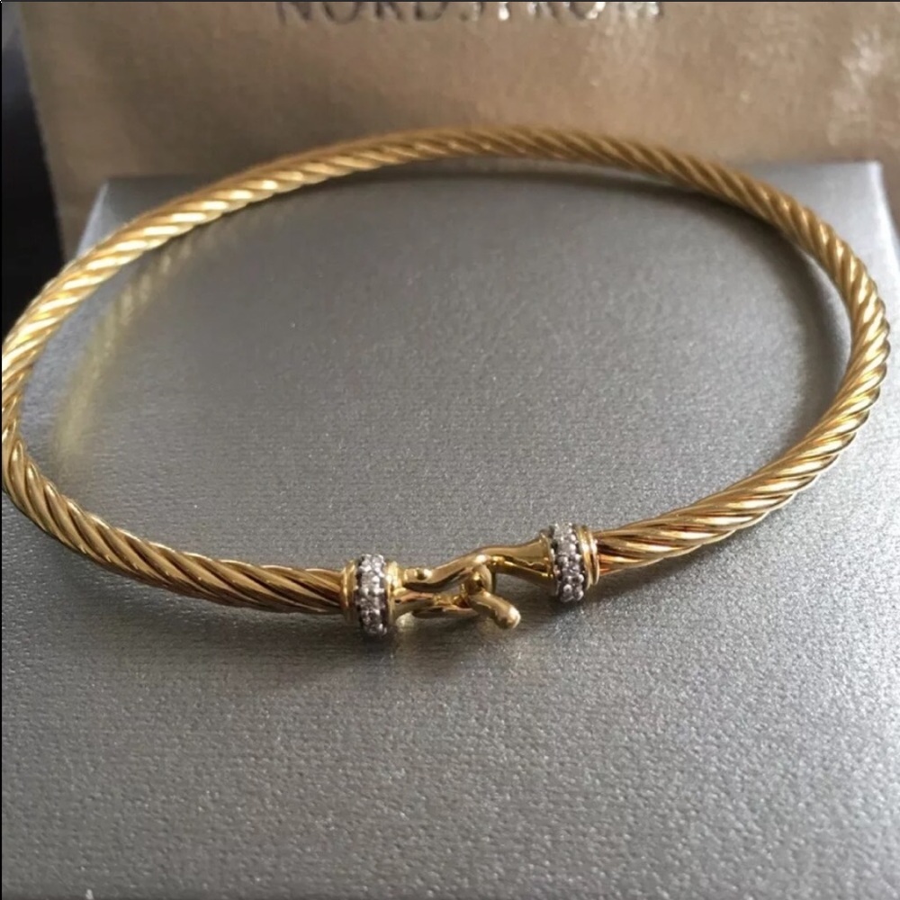 18k Authentic David Yurman bracelet!!!!😍